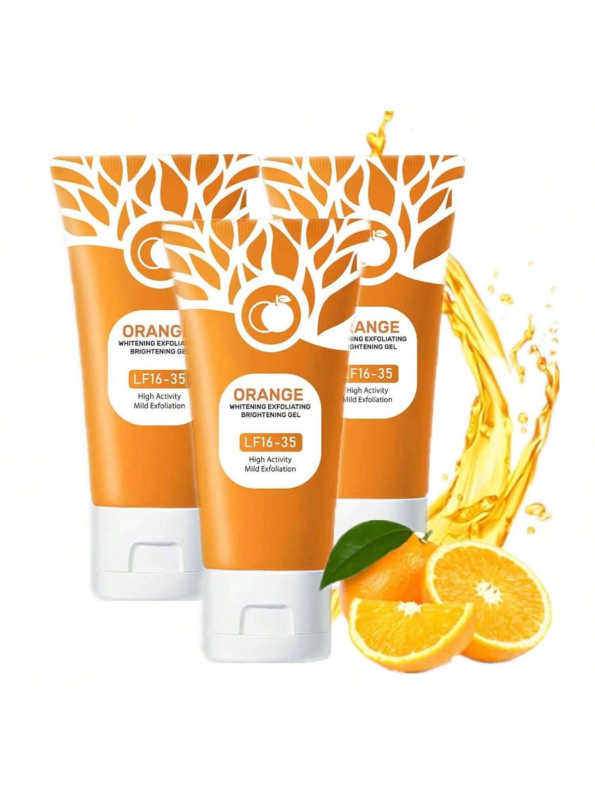 Orange Exfoliating Gel β Gentle Dead Skin Remover & Brightening Korean Peeling Gel (50g)