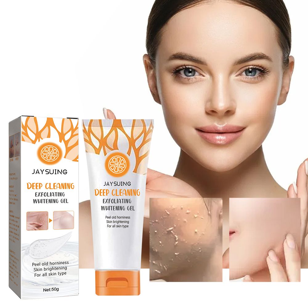 Orange Exfoliating Gel – Gentle Dead Skin Remover & Brightening Korean Peeling Gel (50g)