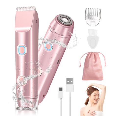 Bikini Trimmer for Women – Electric Razor & Body Epilator for Smooth Hair Removal