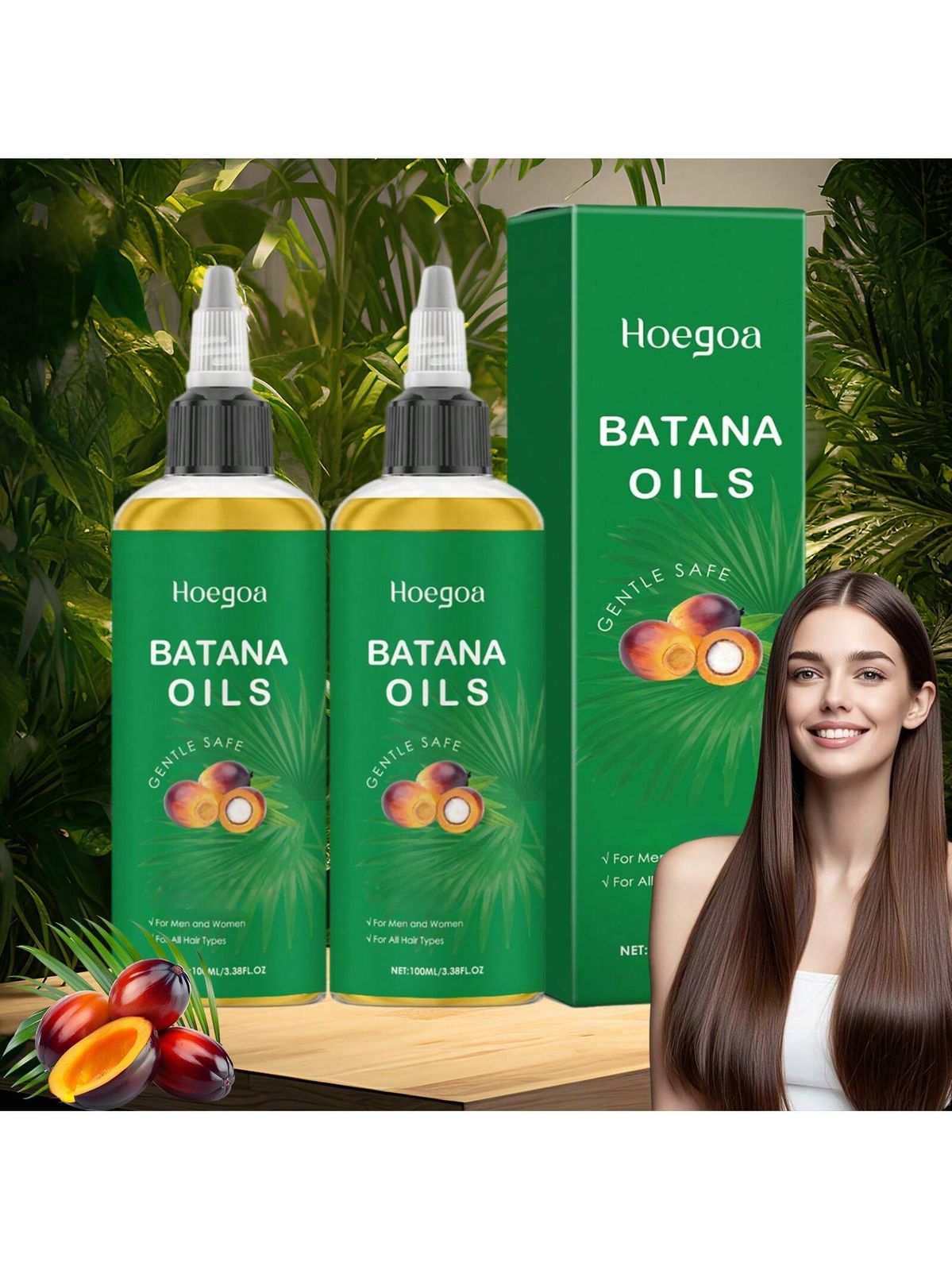 Hair Growth Batana Oil Serum – Fast-Growing Hair, Anti-Hair Loss & Repairing Essence