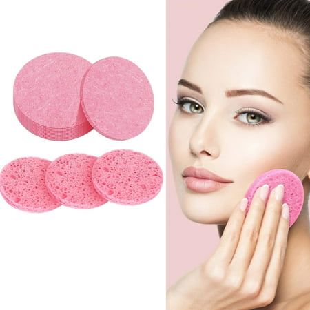 5/10/20-Pack Reusable Makeup Remover Pads – Washable Face Cleansing Puffs, Soft