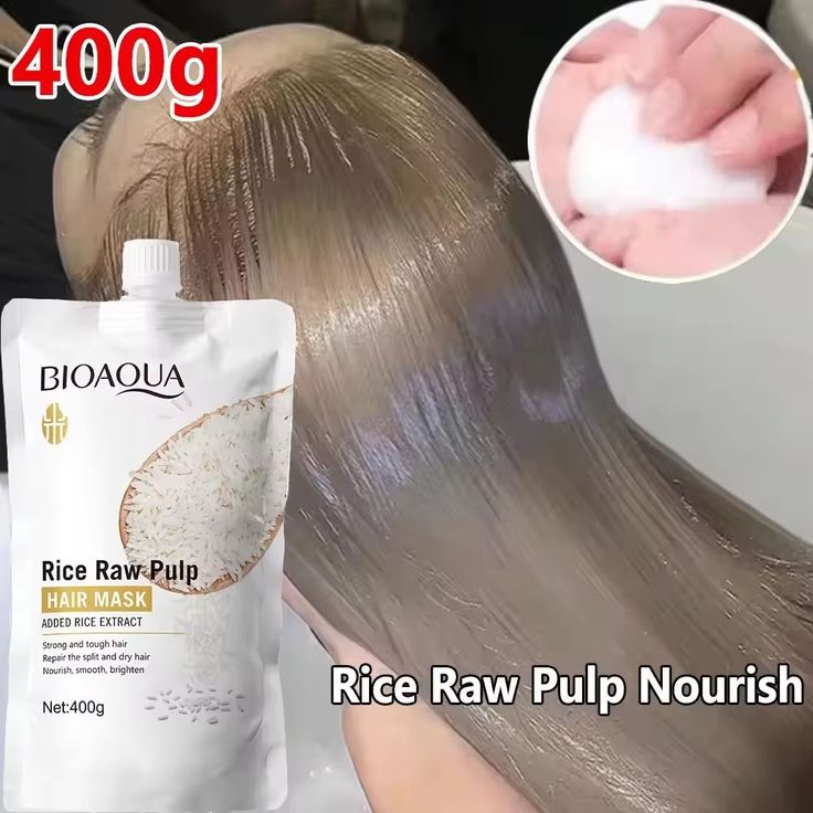Rice Magical Keratin Hair Mask – 5-Second Repair for Damaged, Frizzy & Dry Hair