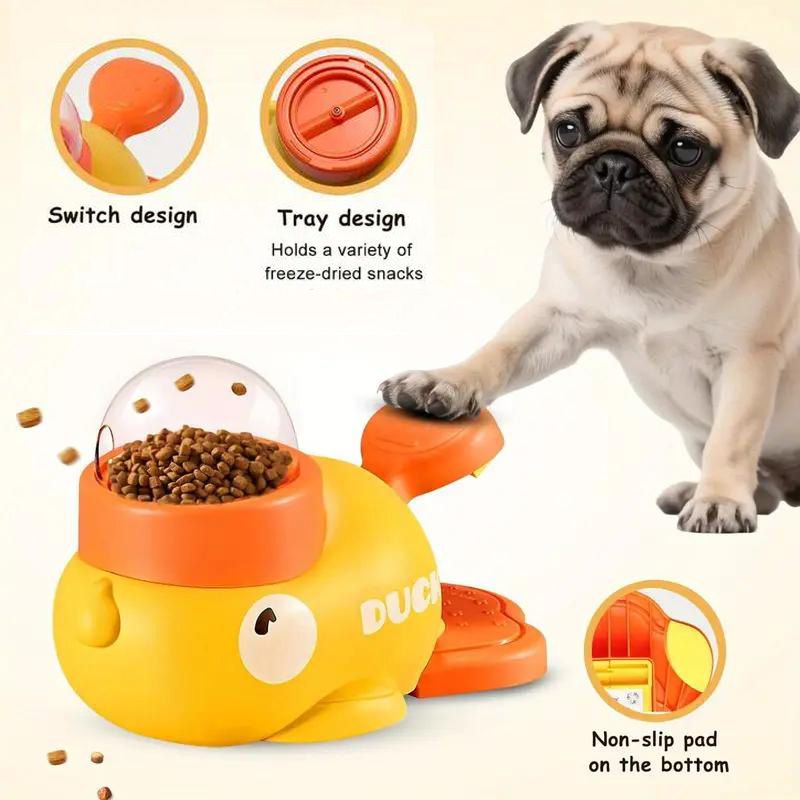 Automatic Pet Snack Feeder – Smart Dog Food Dispenser & Interactive Toy for Training & Fun