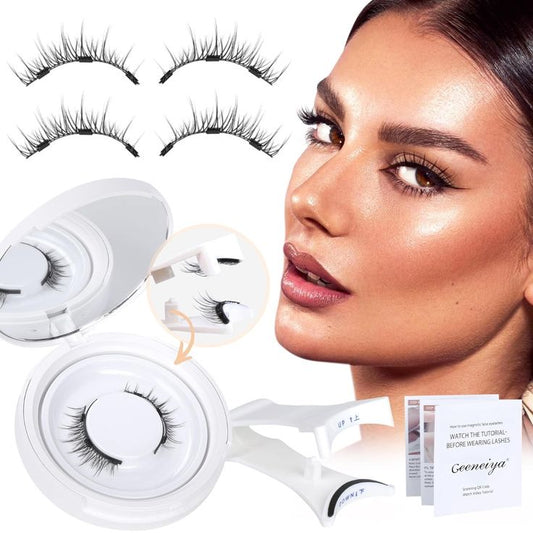 1 Pair Natural Magnetic Eyelashes – Reusable, Lightweight & Easy to Apply