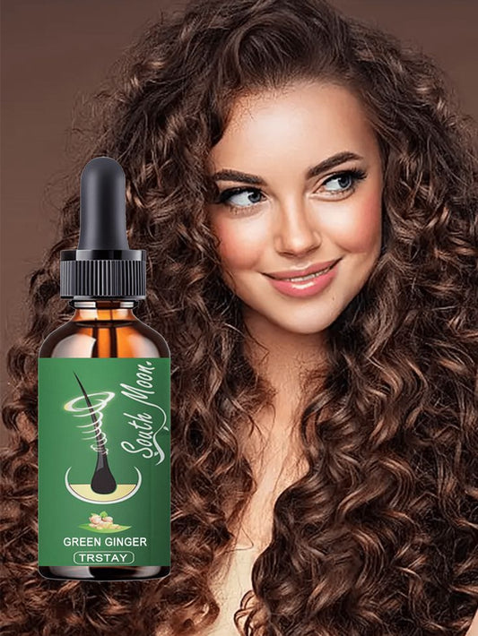 Hair Growth Serum – Fast Regrowth Ginger Essential Oil for Thick,  Strong Hair (10/20/40ml)