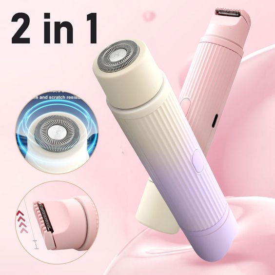 Bikini Trimmer for Women – Electric Razor & Body Epilator for Smooth Hair Removal