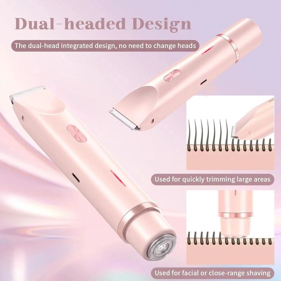 Bikini Trimmer for Women – Electric Razor & Body Epilator for Smooth Hair Removal