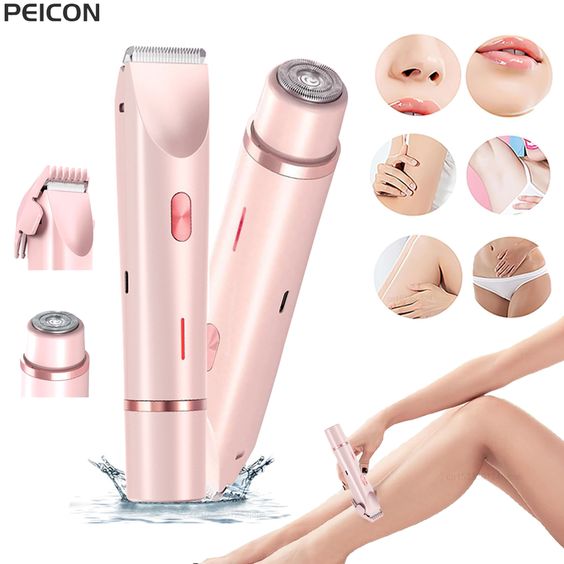 Bikini Trimmer for Women – Electric Razor & Body Epilator for Smooth Hair Removal