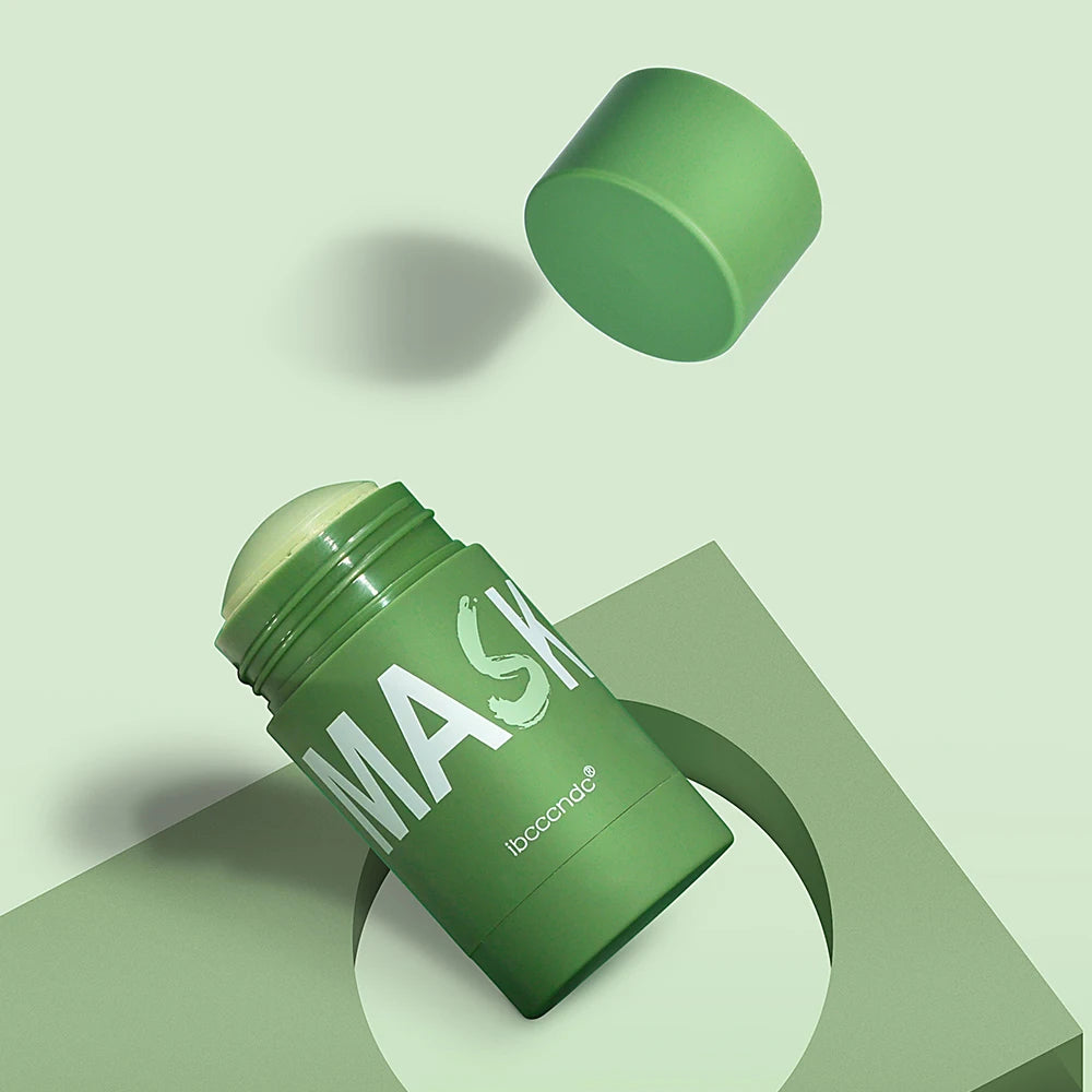 Green Tea Face Cleansing Stick Mask – Deep Blackhead Remover & Pore Shrinking (40g)