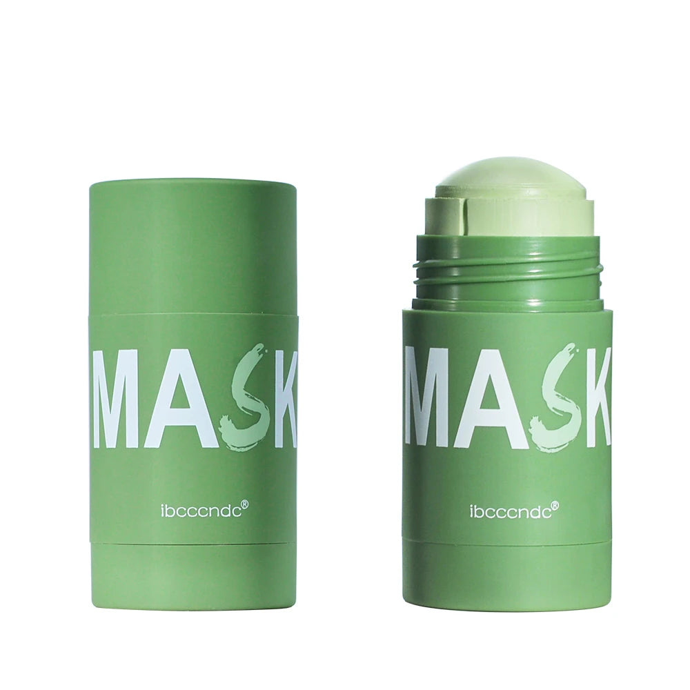 Green Tea Face Cleansing Stick Mask – Deep Blackhead Remover & Pore Shrinking (40g)
