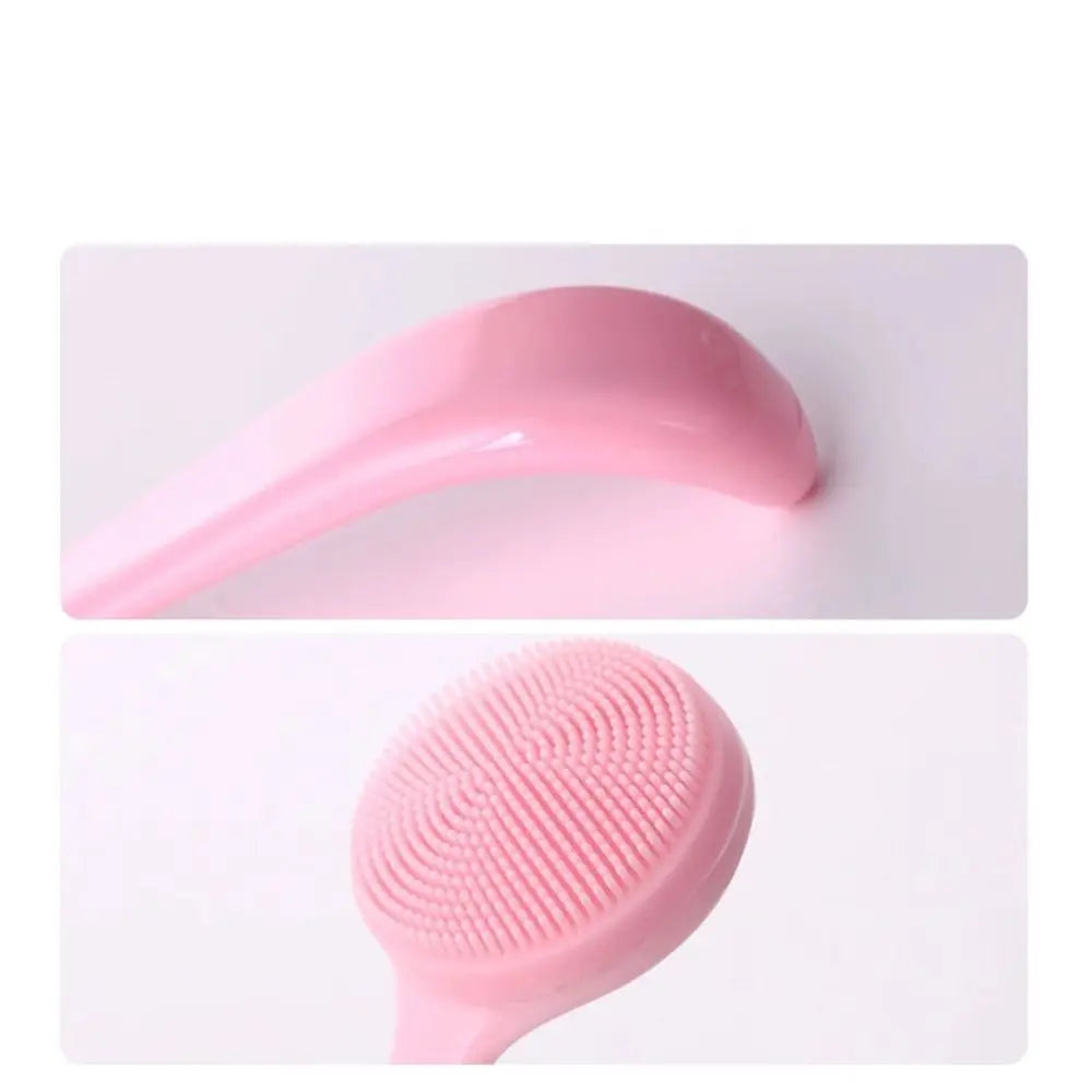 Silicone Facial Cleansing Brush – Manual Exfoliator & Face Wash