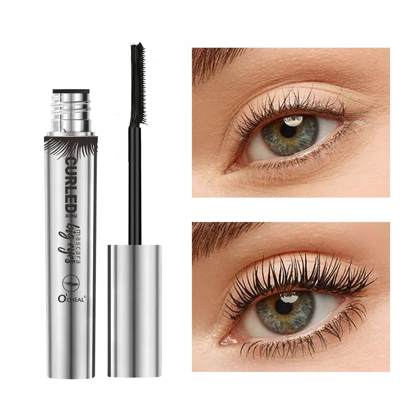 O’cheal 3D Silk Black Mascara – Thick, Long & Curled Lash Extension Effect