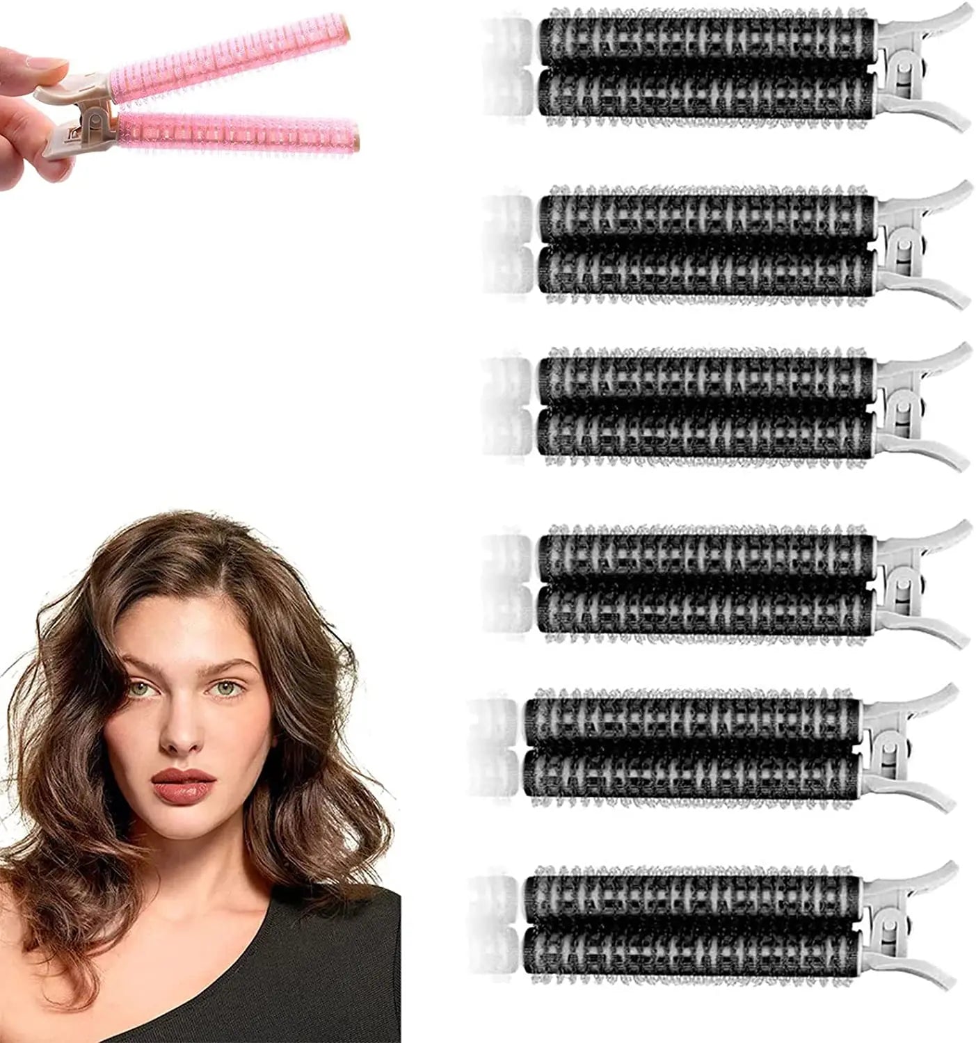 6PCS Instant Volumizing Hair Clips for Women
