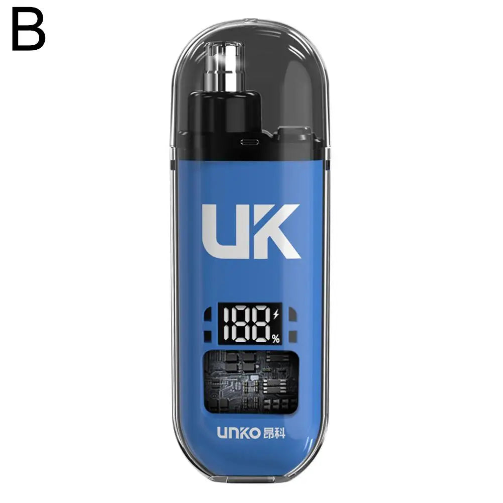 1PC Portable Electric Nose Hair Trimmer – USB Rechargeable Nose, Ear & Eyebrow Groomer