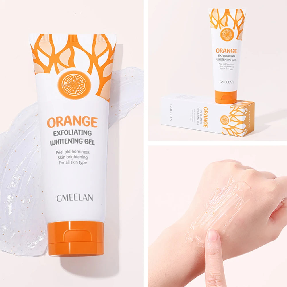 Orange Exfoliating Gel – Gentle Dead Skin Remover & Brightening Korean Peeling Gel (50g)