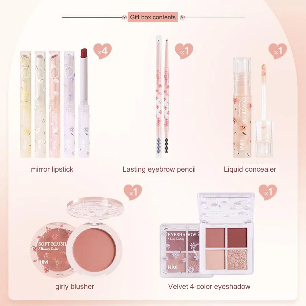 8-Piece Complete Beauty Makeup Set