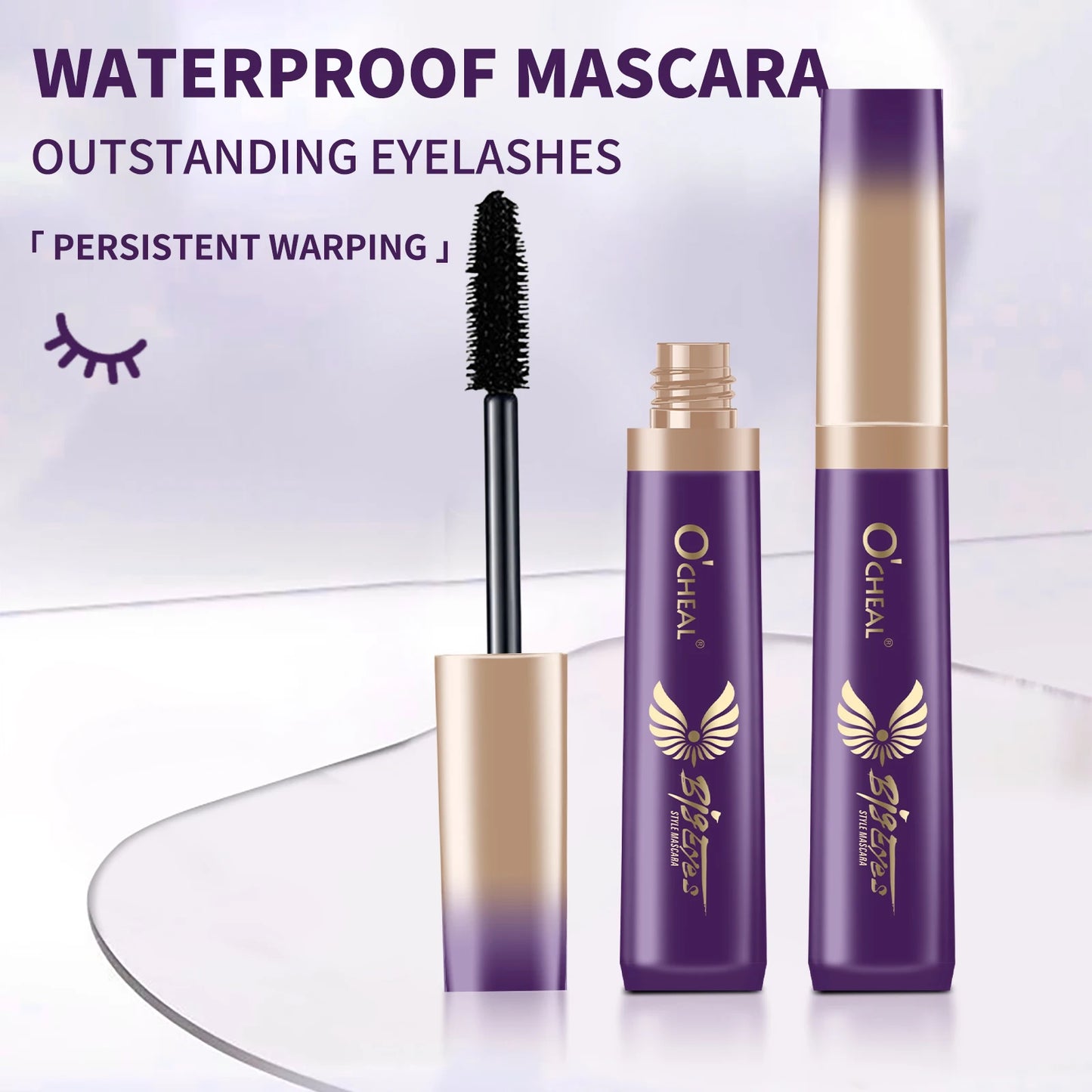 O’cheal 3D Silk Black Mascara – Thick, Long & Curled Lash Extension Effect