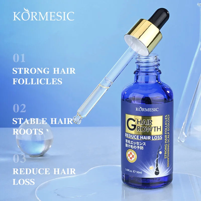 Hair Growth Serum – Anti-Loss Regrowth Oil for Stronger, Thicker Hair