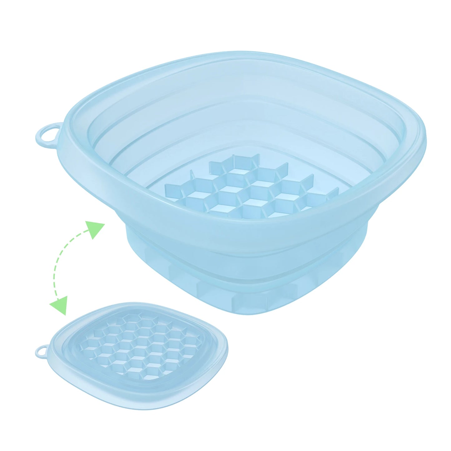 Portable Foldable Face Ice Bath Bowl – Cold Therapy Skincare Basin