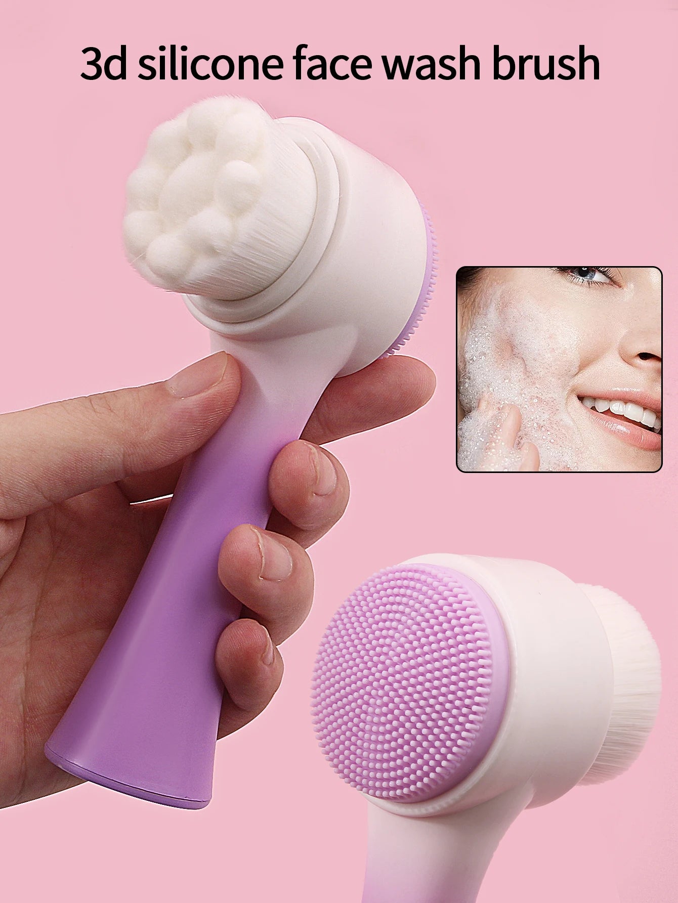 Silicone Face Cleansing Brush