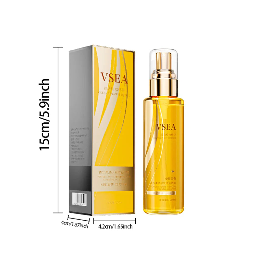 Hair Care Essential Oil Spray – Nourishing, Repairing & Shine-Boosting Mist for All Hair Types