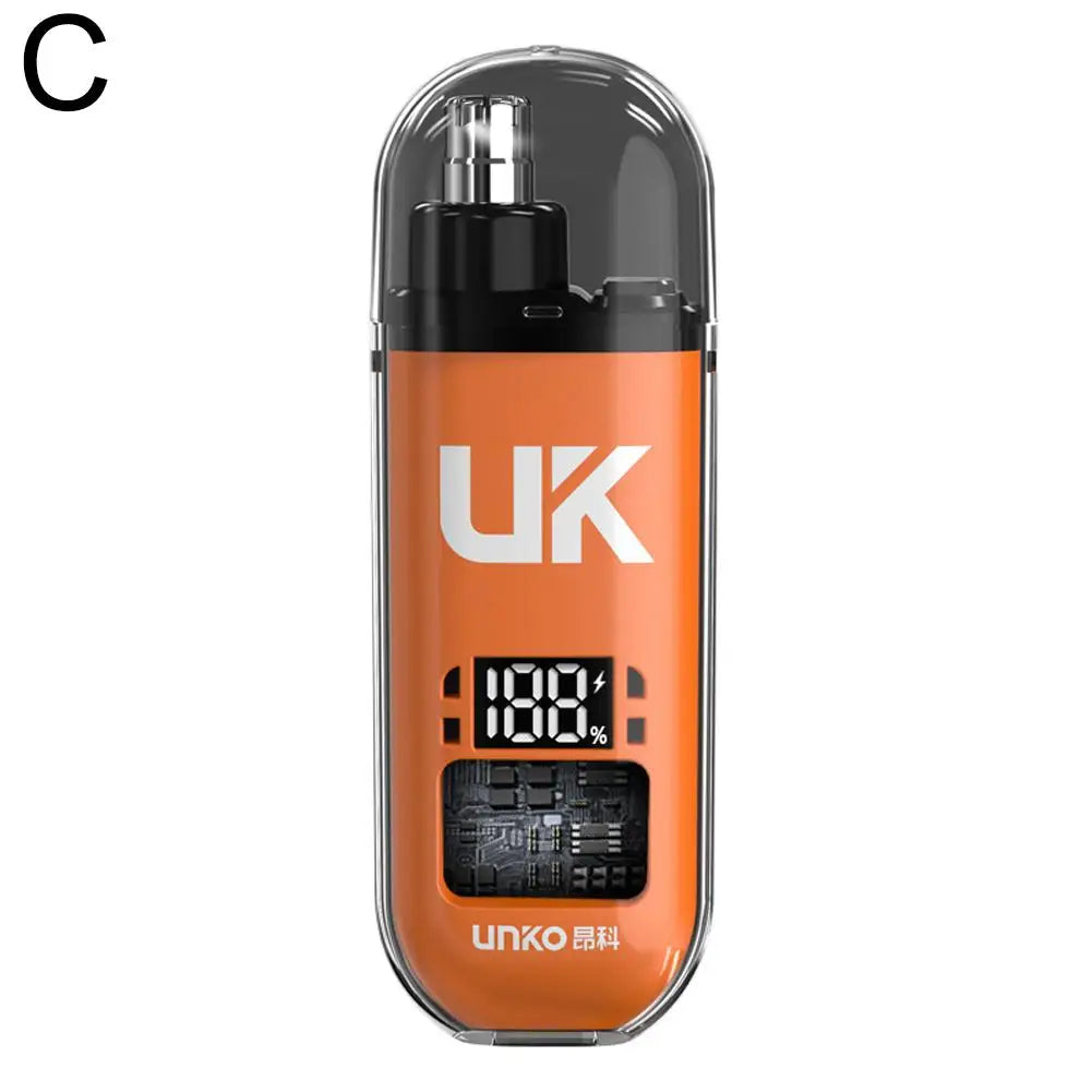 1PC Portable Electric Nose Hair Trimmer – USB Rechargeable Nose, Ear & Eyebrow Groomer