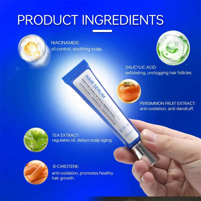 Fast Hair Growth Serum – Anti-Hair Loss & Hair Regrowth Oil for Men & Women |