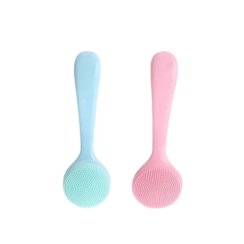 Silicone Facial Cleansing Brush – Manual Exfoliator & Face Wash