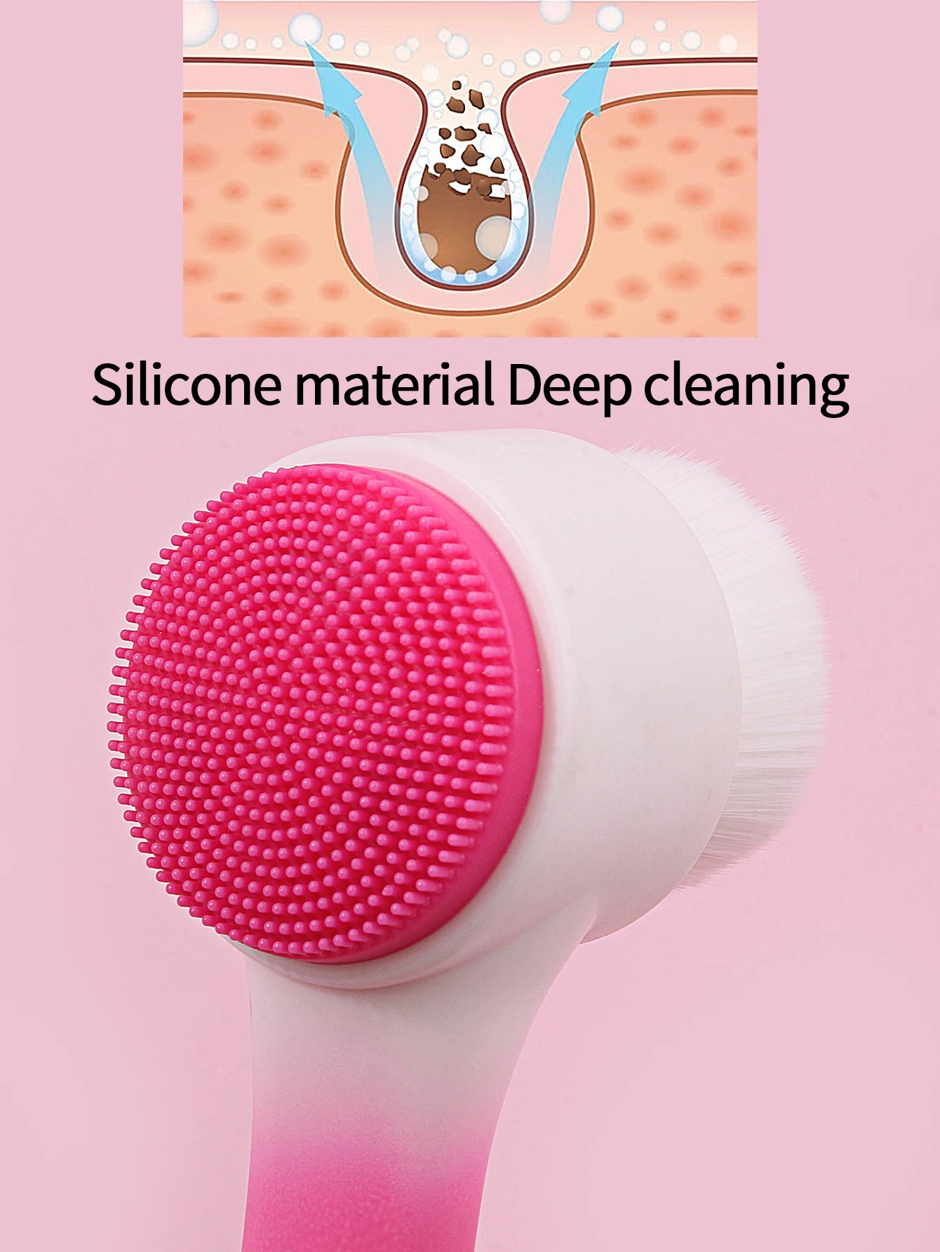 Silicone Face Cleansing Brush