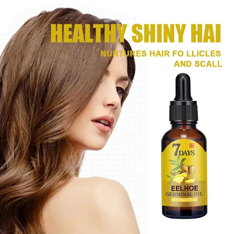 Hair Growth Serum – Fast Regrowth Ginger Essential Oil for Thick,  Strong Hair (10/20/40ml)