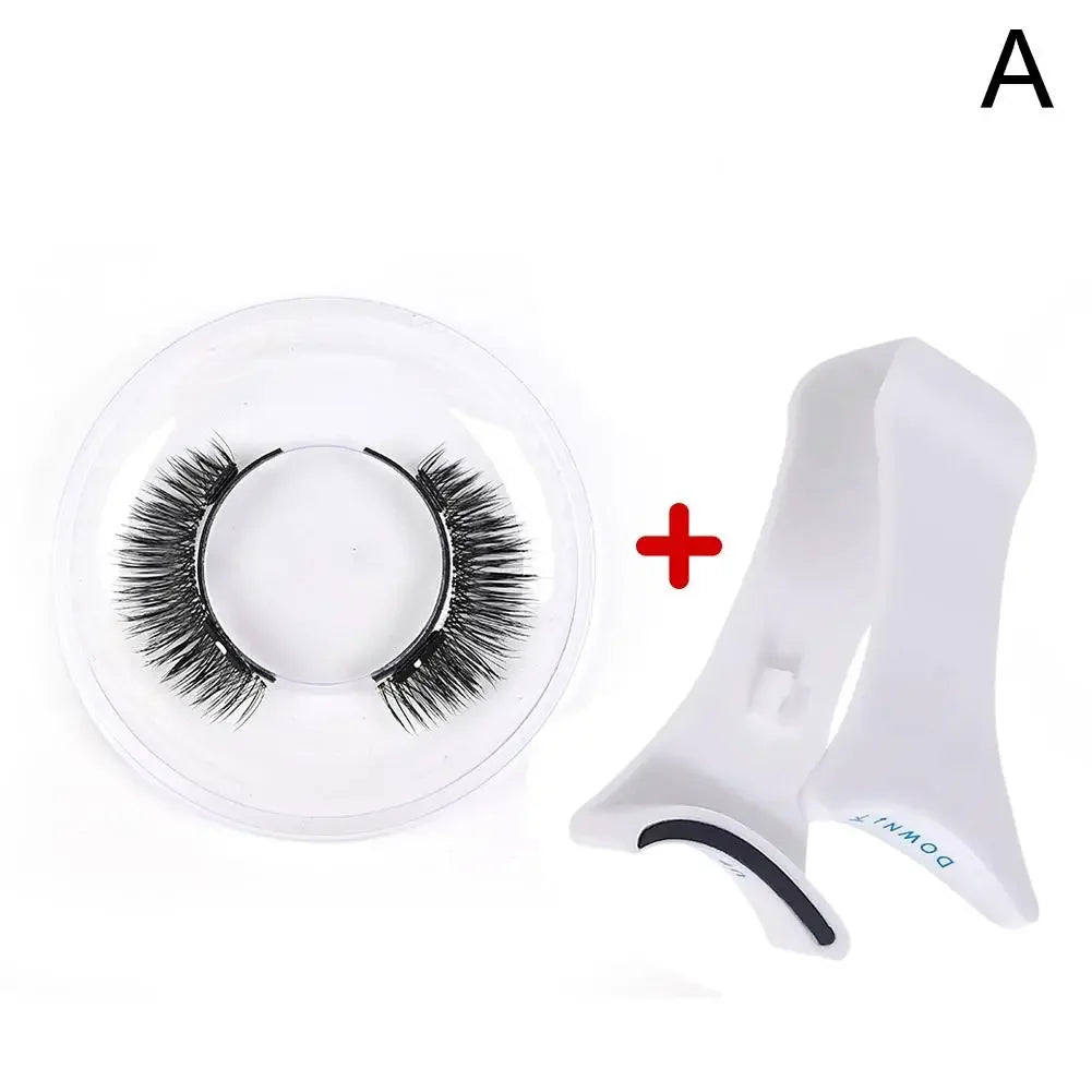 1 Pair Natural Magnetic Eyelashes – Reusable, Lightweight & Easy to Apply