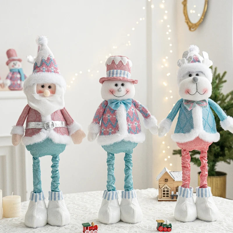 Christmas Santa, Snowman & Reindeer Decorations