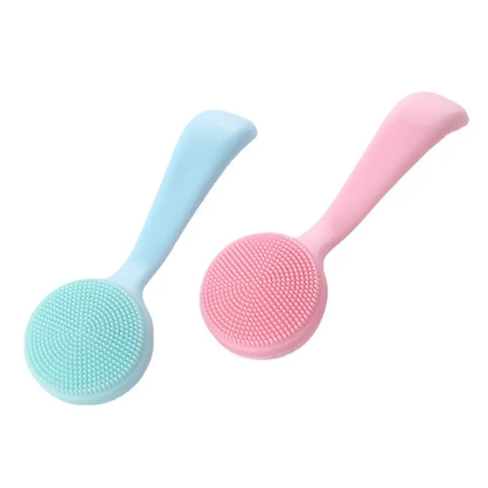 Silicone Facial Cleansing Brush – Manual Exfoliator & Face Wash