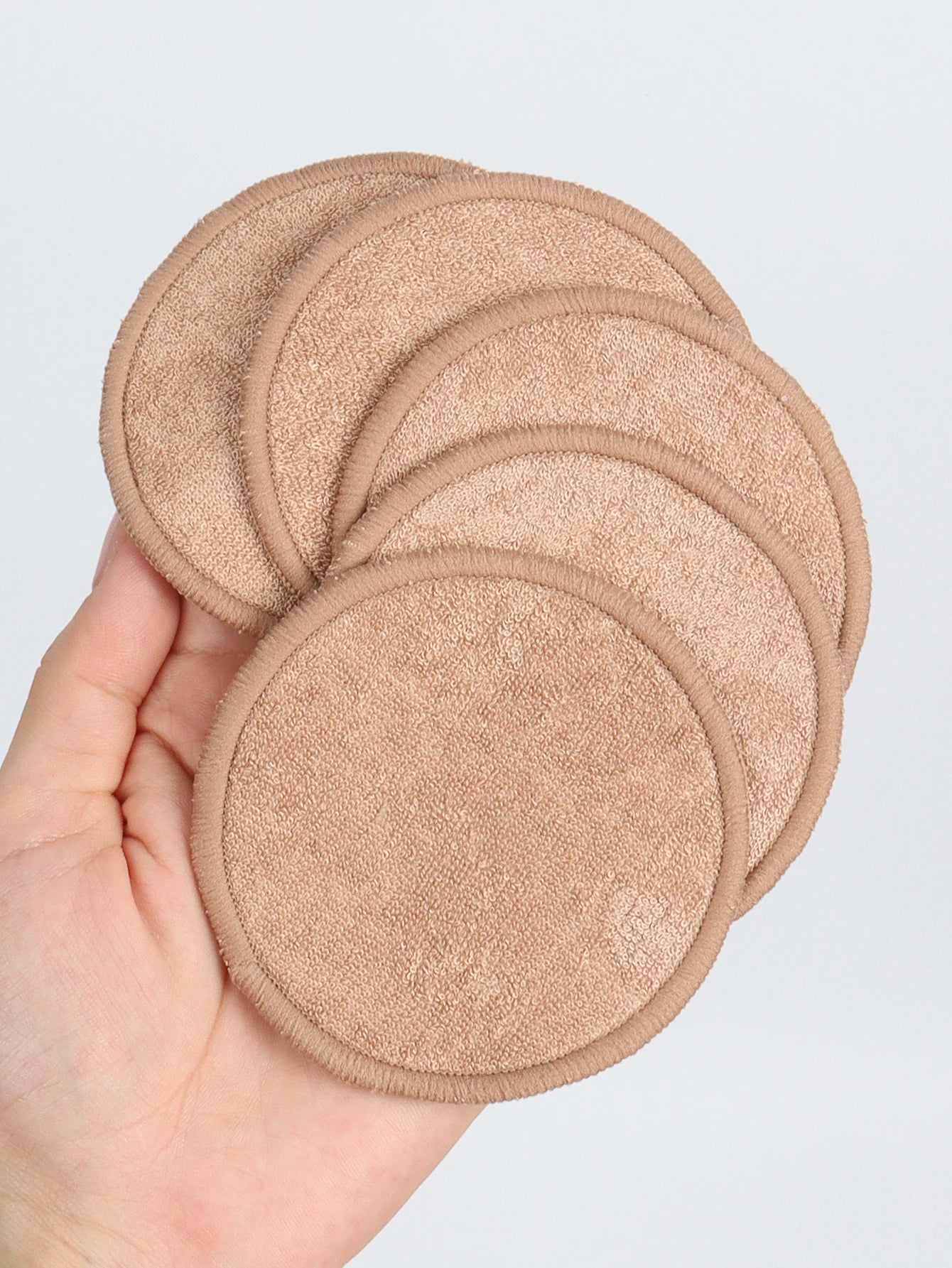 5/10/20-Pack Reusable Makeup Remover Pads – Washable Face Cleansing Puffs, Soft