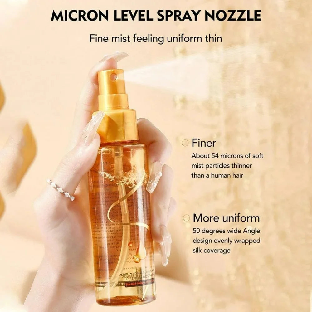 Hair Care Essential Oil Spray – Nourishing, Repairing & Shine-Boosting Mist for All Hair Types