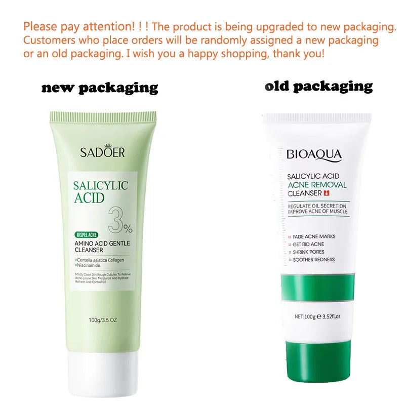 BIOAQUA Salicylic Acid Facial Cleanser –