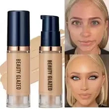 Beauty Glazed 6-Color Liquid Foundation – Full Coverage & Hydrating