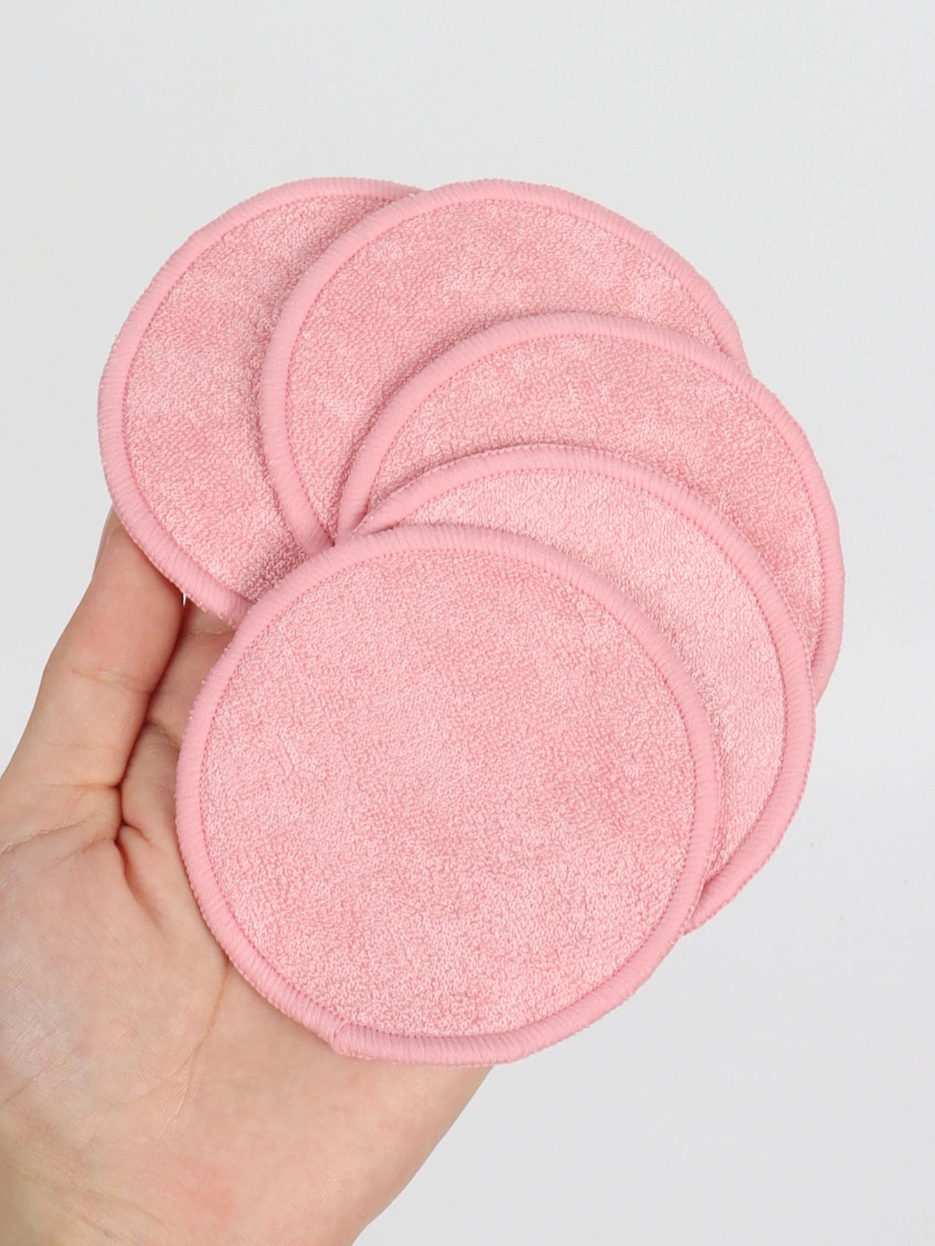 5/10/20-Pack Reusable Makeup Remover Pads – Washable Face Cleansing Puffs, Soft