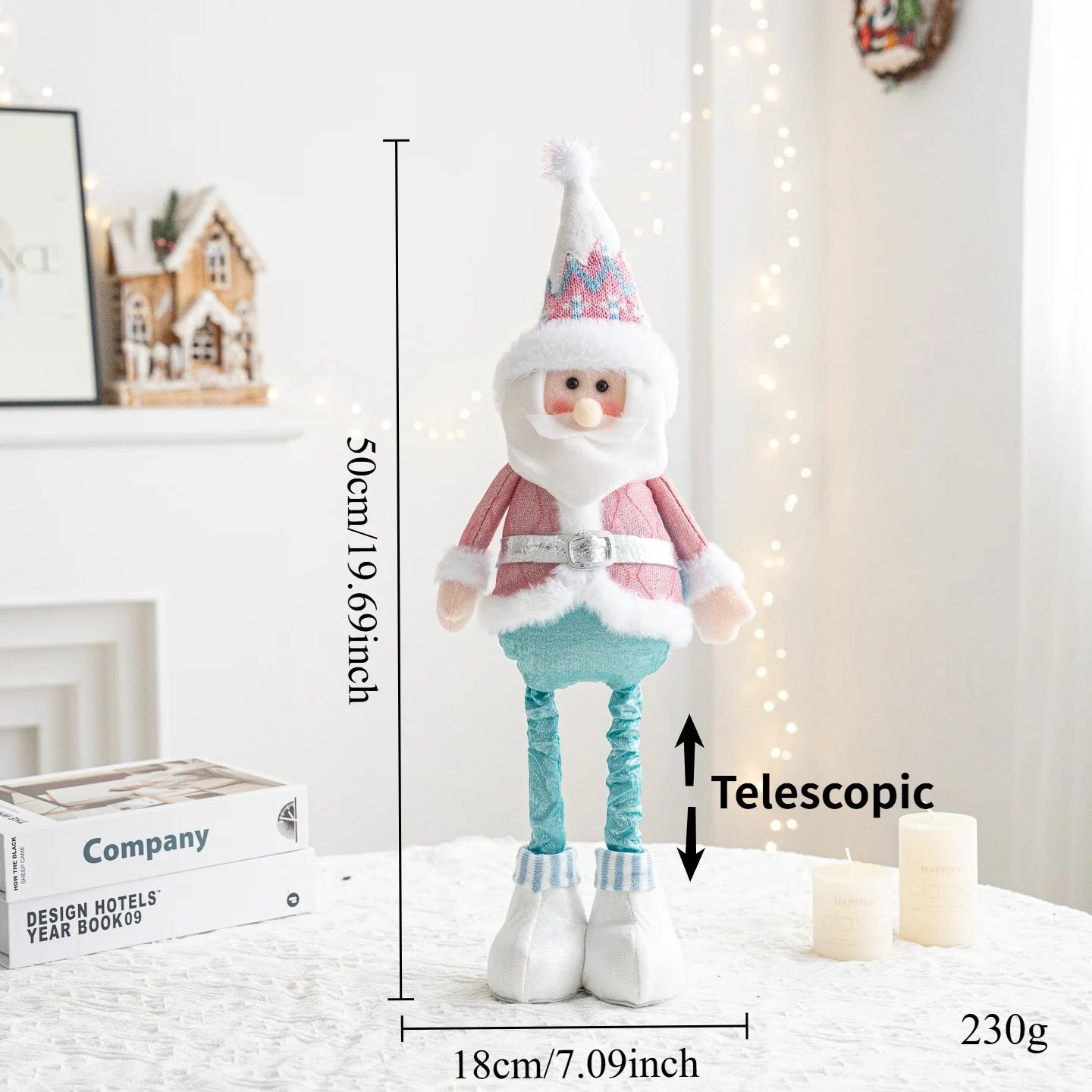 Christmas Santa, Snowman & Reindeer Decorations