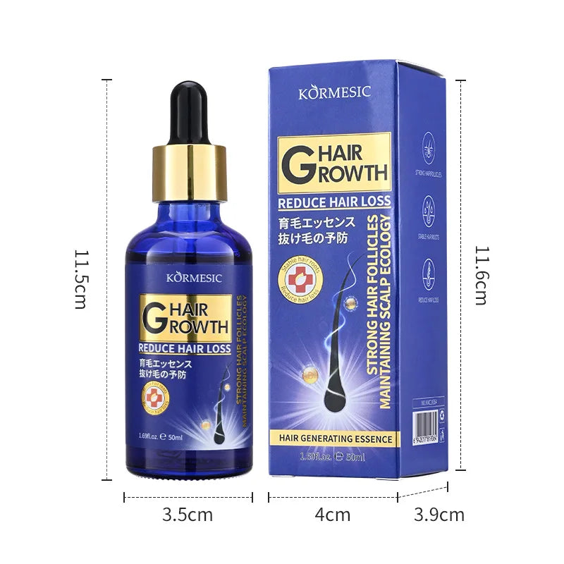 Hair Growth Serum – Anti-Loss Regrowth Oil for Stronger, Thicker Hair