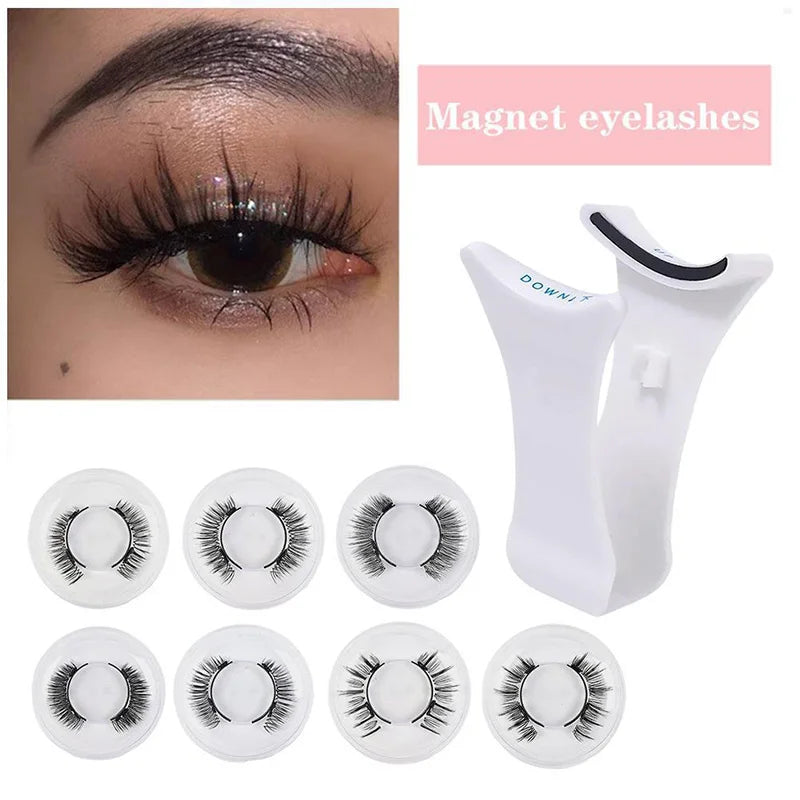 1 Pair Natural Magnetic Eyelashes – Reusable, Lightweight & Easy to Apply