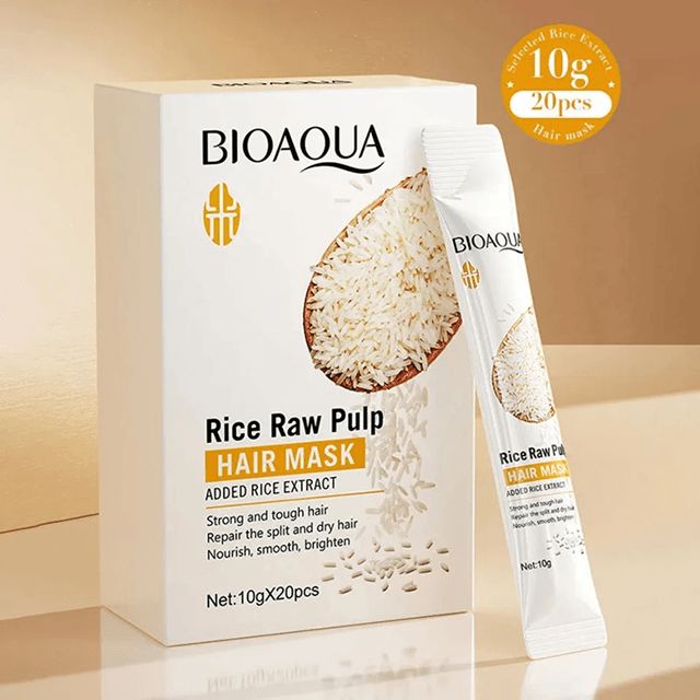 Rice Magical Keratin Hair Mask – 5-Second Repair for Damaged, Frizzy & Dry Hair