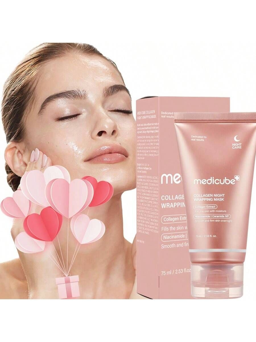 Night Collagen Wrapping Mask – Korean Hydration & Glow Treatment