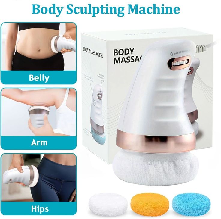 Electric Cellulite Massager & Body Sculpting Device – Fat Burner, Skin