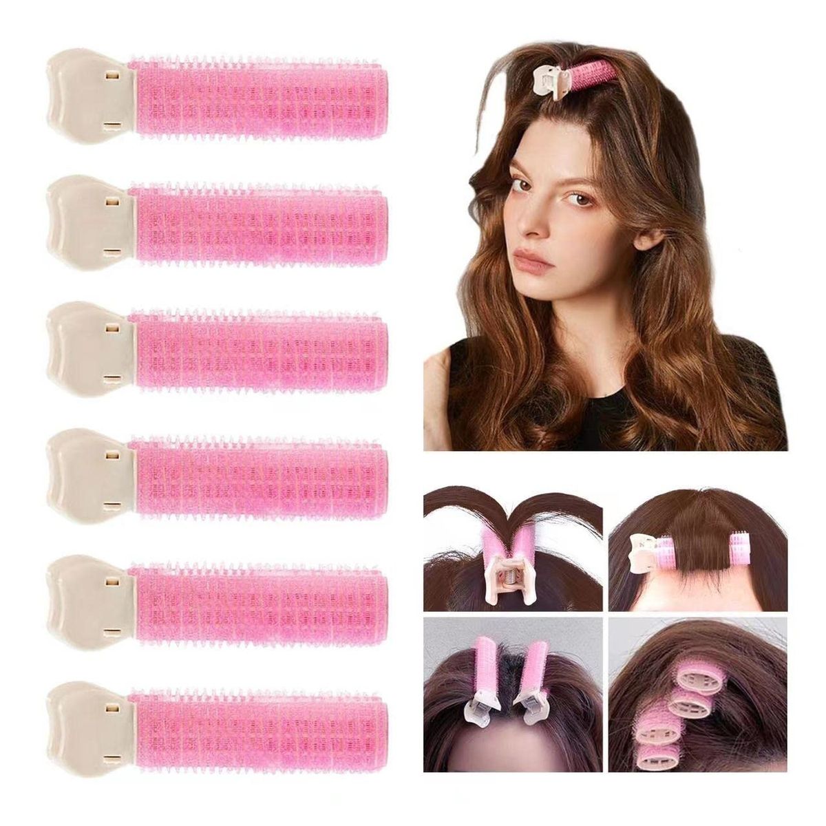 6PCS Instant Volumizing Hair Clips for Women